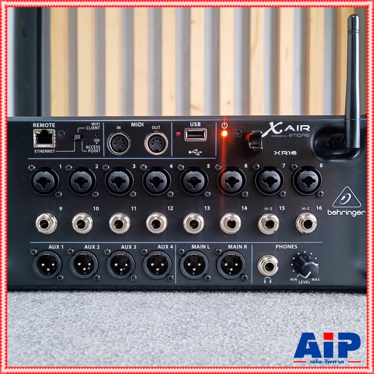 BEHRINGER ของแท้ X-Air XR16 Digital Mixer มิกซ์ดิจิตอล มิกเซอร์ เพาเวอร์มิกซ์ เครื่องเสียง ตัวปรับแต่งเสียง เอไอ-ไพศาล +++