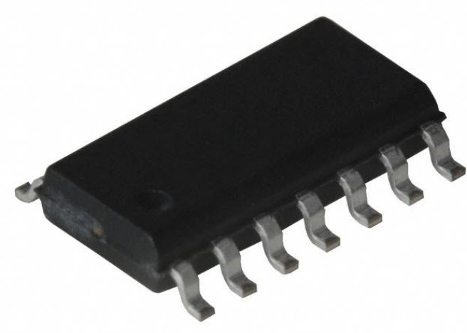 SN74HC126 74HC126 (SOIC-14) Quadruple Bus Buffer Gates With 3-State Outputs