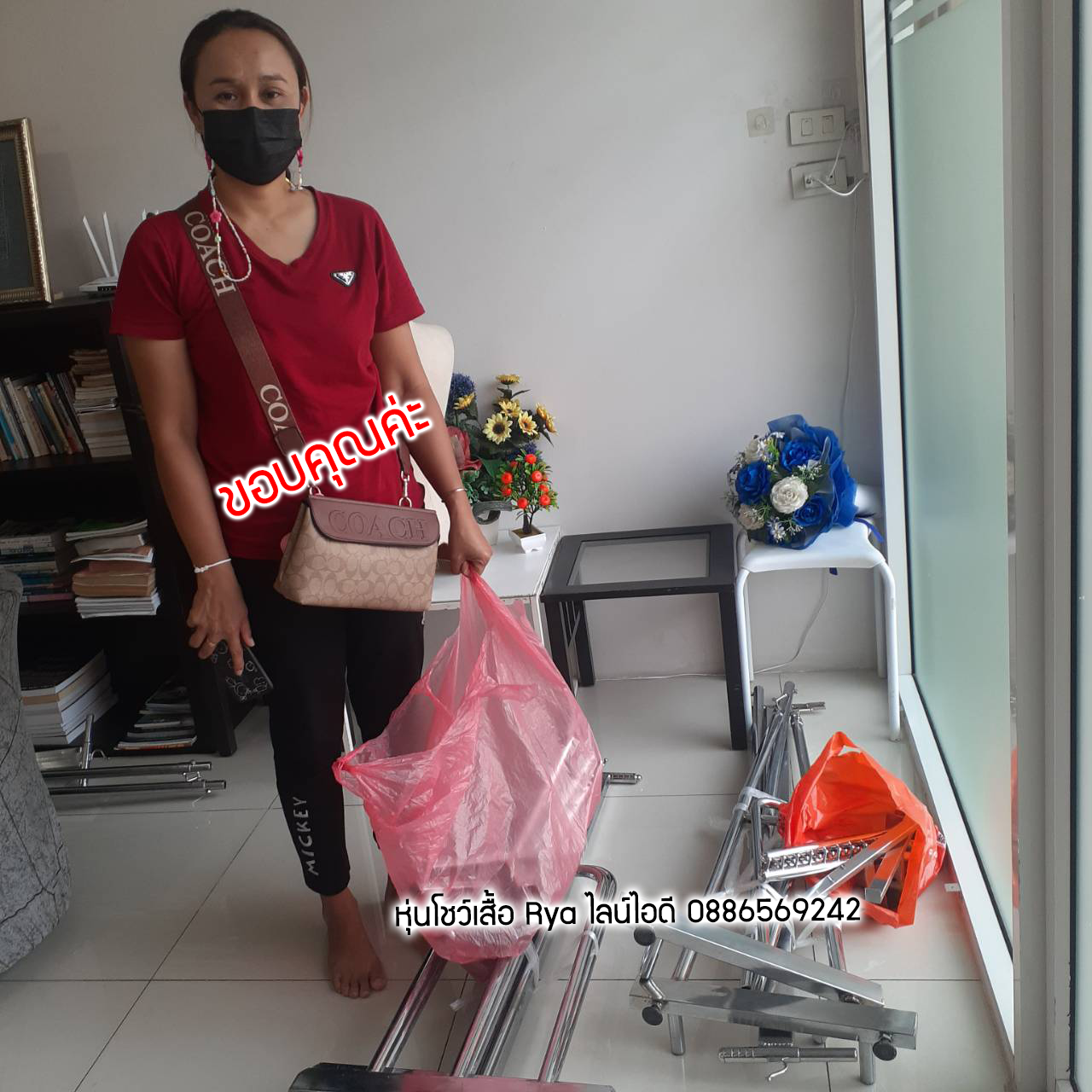 รีวิวลูกค้าเข้ามาเลือกซื้อสินค้าด้วยตัวเอง มีสินค้าจริง ถ่ายรูปจากสินค้าจริงค่ะ