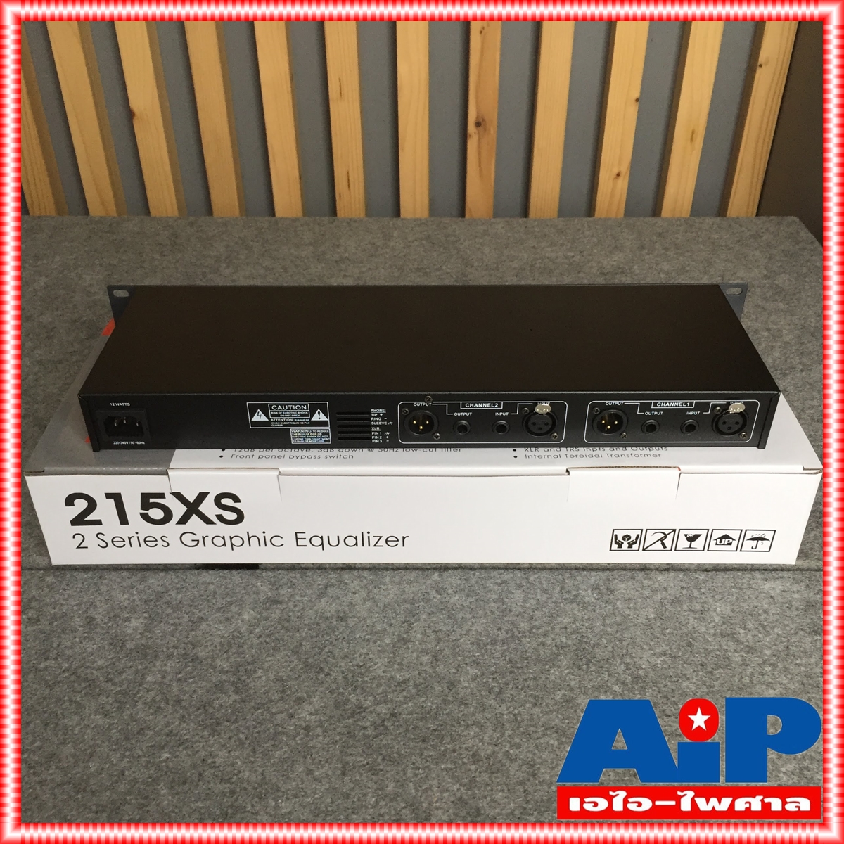 NTS 215XS EQ ST 15BAND เครื่องปรับแต่งเสียง เครื่องขยายเสียง EQขยายเสียง อีควอไลเซอร์ เอ็นทีเอส ST15BAND เอไอ-ไพศาล