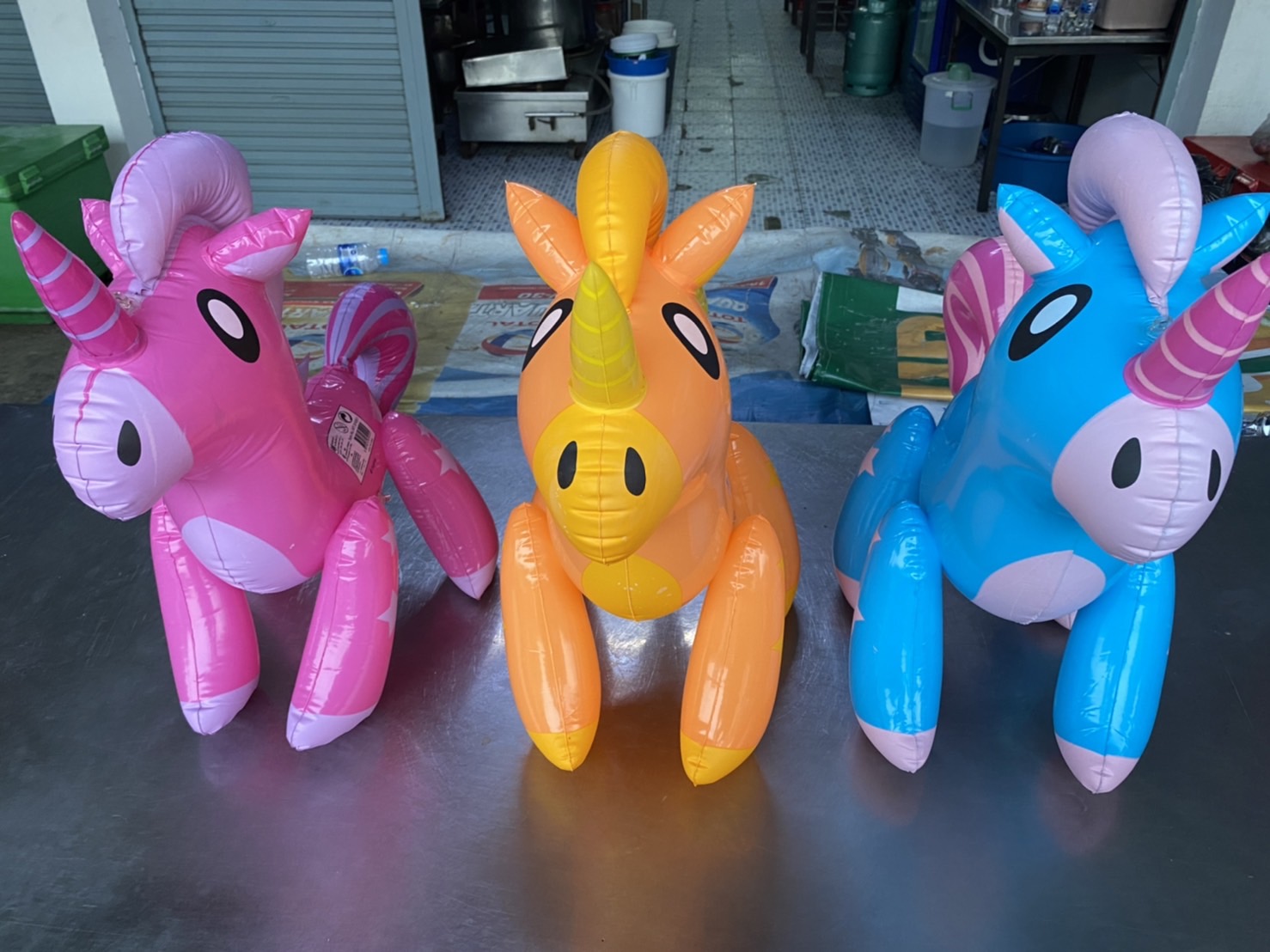 SH061 ของเล่นเด็กม้ายูนิคอร์นเป่าลม ตัวละ (เป่าลมเองนะคะ)