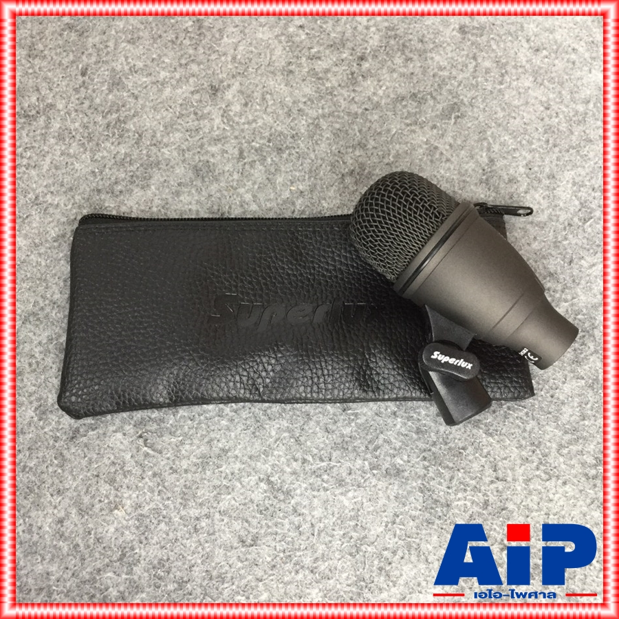 SUPERLUX FK2 ไมค์กระเดื่อง ไมค์เครื่องดนตรี FK 2 ไมค์กลอง FK-2 ไมค์สาย Kick Drum Microphone instruments เอไอ-ไพศาล