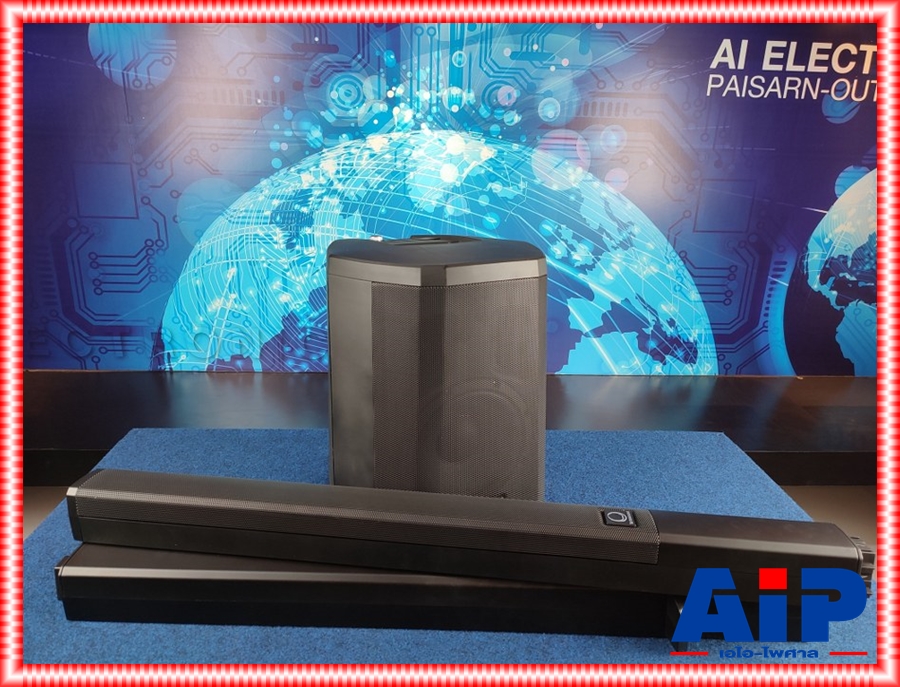 Turbosound iP500 V2 ชุดลำโพงคอลัมน์ 6×2 นิ้ว ซับวูฟเฟอร์ 8 นิ้ว พร้อมขยายเสียง 600 วัตต์ บลูธูท รองรับ App iOS, Android Turbo sound iP500V2 +++