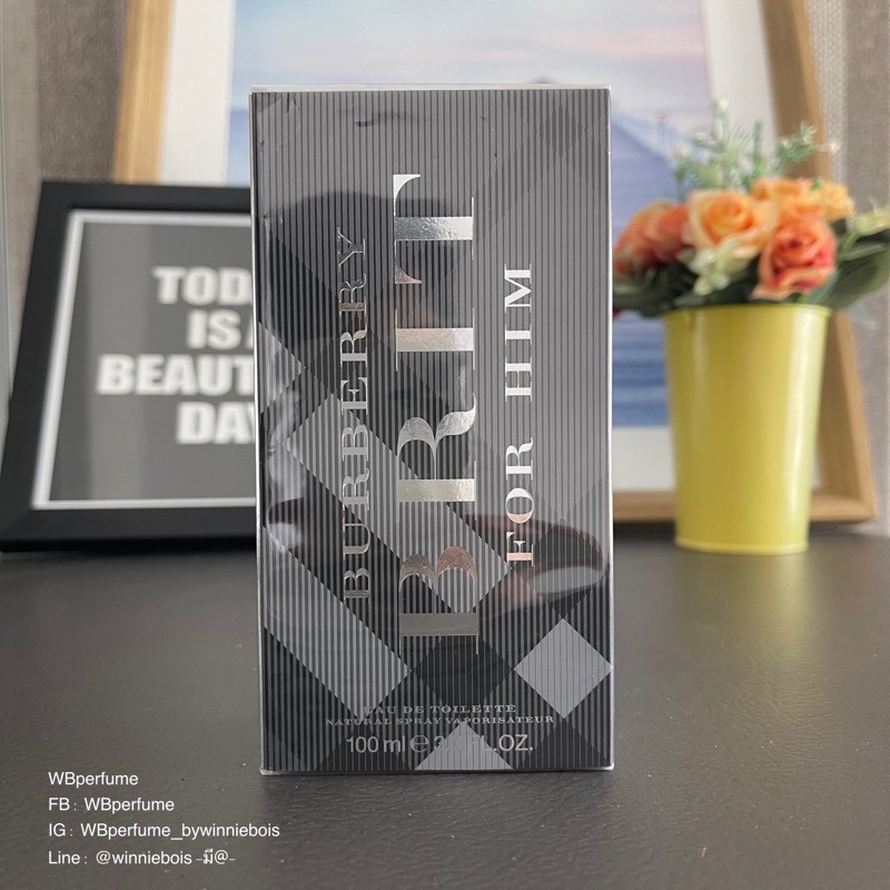 น้ำหอม Burberry Brit for Him EDT 100ml. ของแท้ 100%