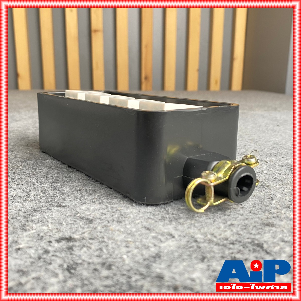 บล็อคยาง SOKAWA / SODA 4ปลั๊ก กล่องยาง4ปลั๊ก บล็อคยาง4ช่อง บล็อคปลั๊กไฟ บล็อคปลั๊กไฟแบบสำเร็จ เอไอ-ไพศาล