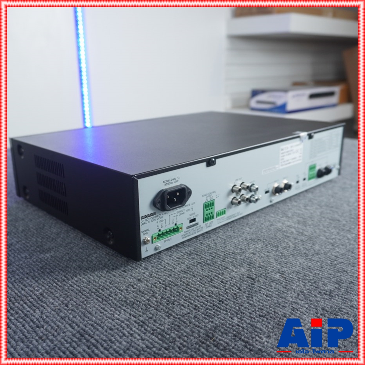 TOA A 3524D AMPLIFIER เครื่องขยายเสียง A-3524D AMP amp แอมป์ แอมป์TOA เครื่องเสียง เอไอ-ไพศาล