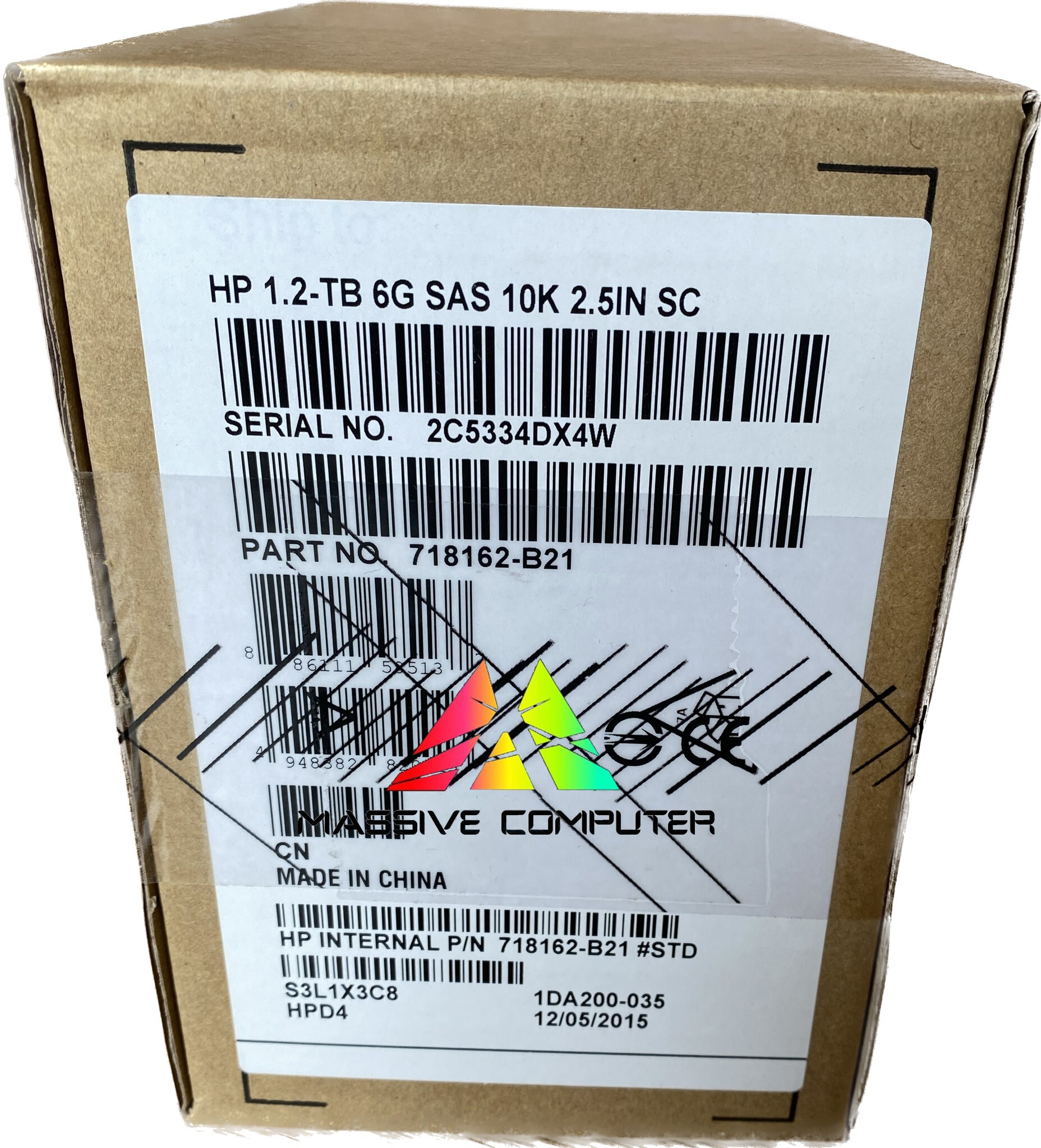 718162-B21 HP G8 G9 1.2TB 6G 10K 2.5 SAS SC HDD ราคา ขาย ราคาถูก จำหน่าย