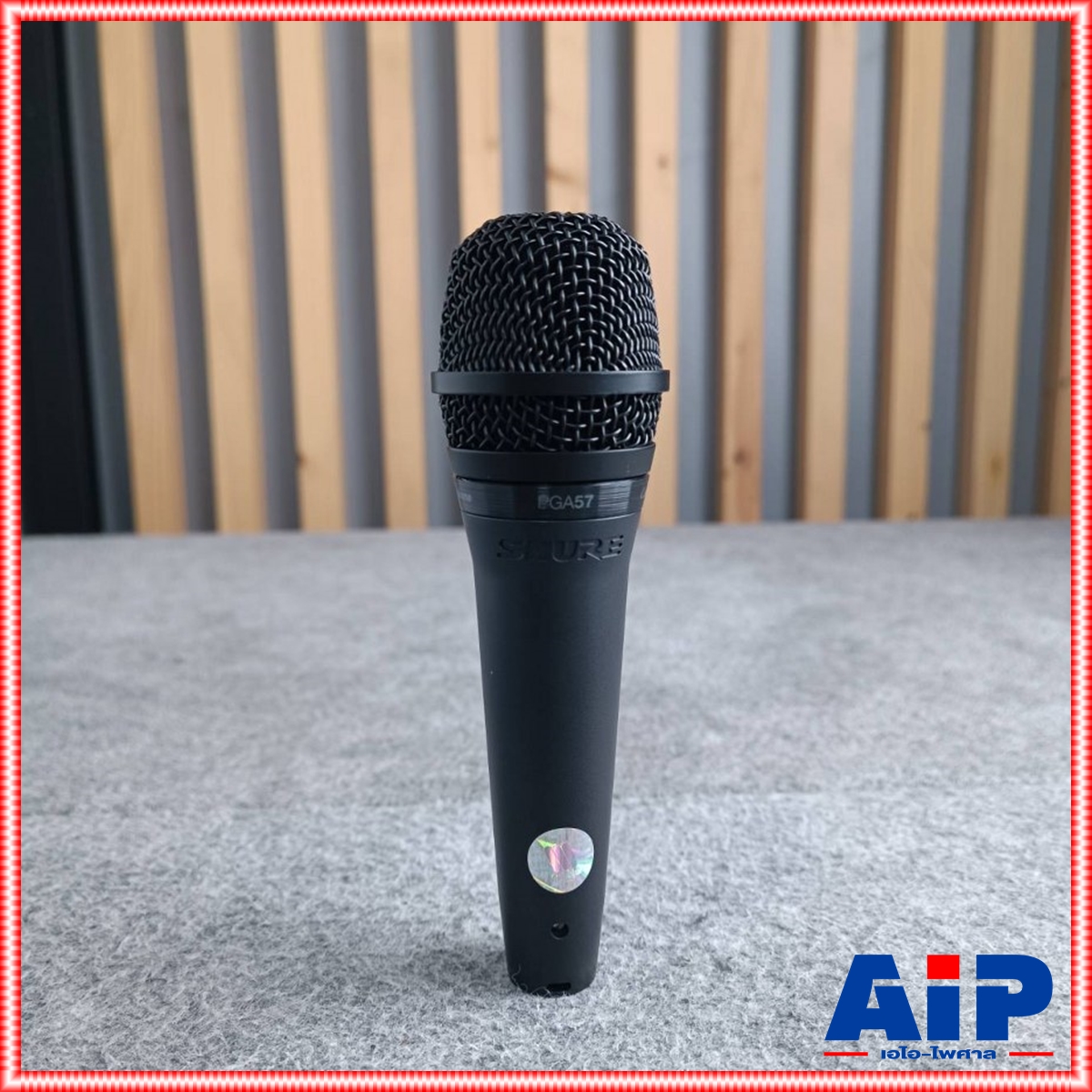 SHURE PGA57LC ไมค์กลอง ไมค์เครื่องดนตรี pga 57 lc ไมค์จ่อเครื่องดนตรี amplified instrument and acoustic drum ของแท้ +++