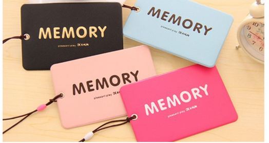 แท็กติดกระเป๋า เวลาเดินทาง ท่องเที่ยว แท็กห้อย กระเป๋า พิมพ์ลาย Memory สีลูกกวาด ของแจก ของชำร่วยงานแต่งงาน ของที่ระลึก 724413