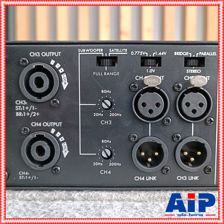 MICROTECH MT-4800S poweramp 4CH มี CROSS เพาเวอร์แอมป์คลาส H มีครอสปรับความถี่ กำลังวัตต์ 800W ที่ 8โอห์ม MT 4800 S ไมโครเทค mt4800s เอไอ-ไพศาล