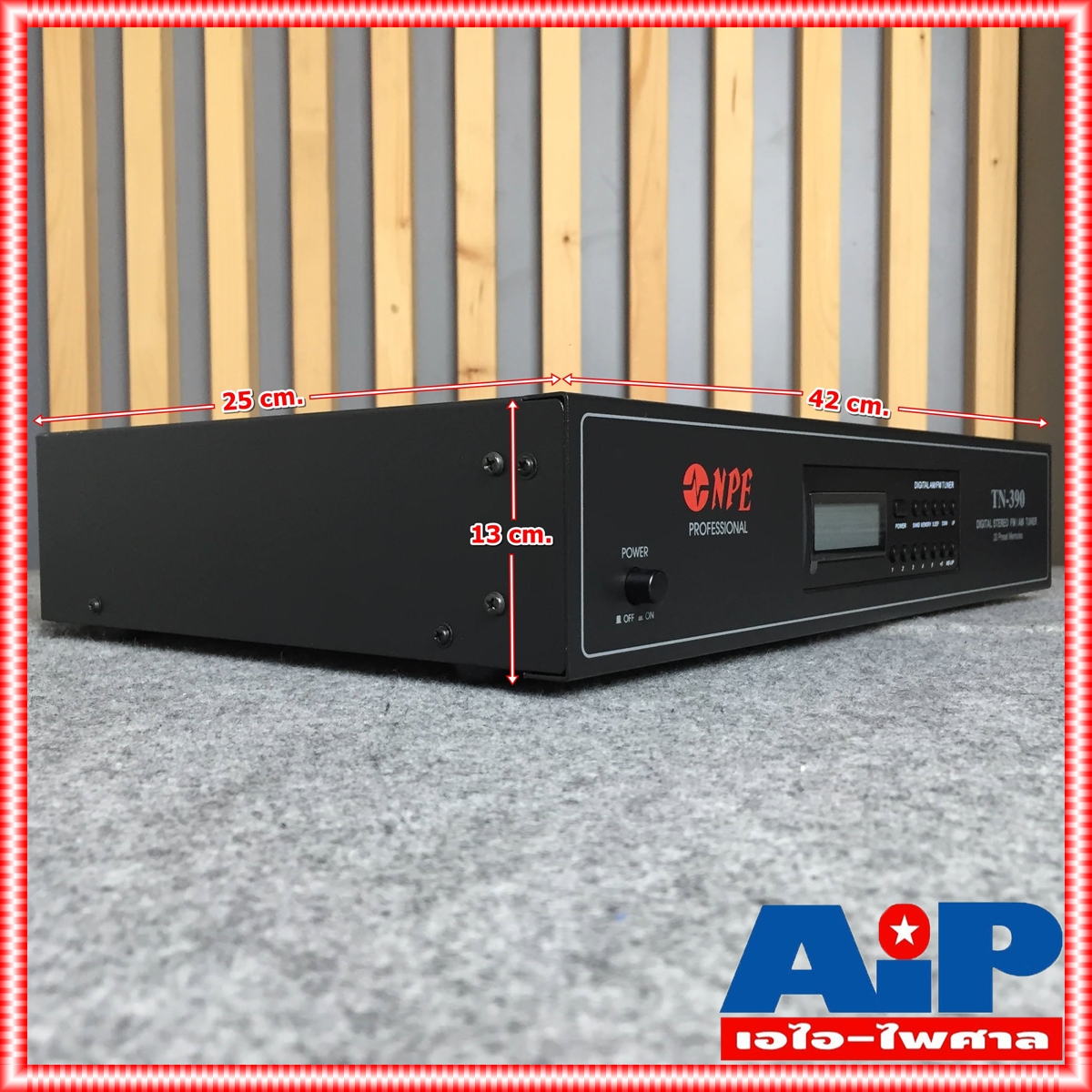 NPE TN-390 จูนเนอร์รับสัญญาณวิทยุ จูนเนอร์ จูนเนอร์NPE TN 390 TN390 TUNER เครื่องรับสัญญาณวิทยุ เอไอ-ไพศาล