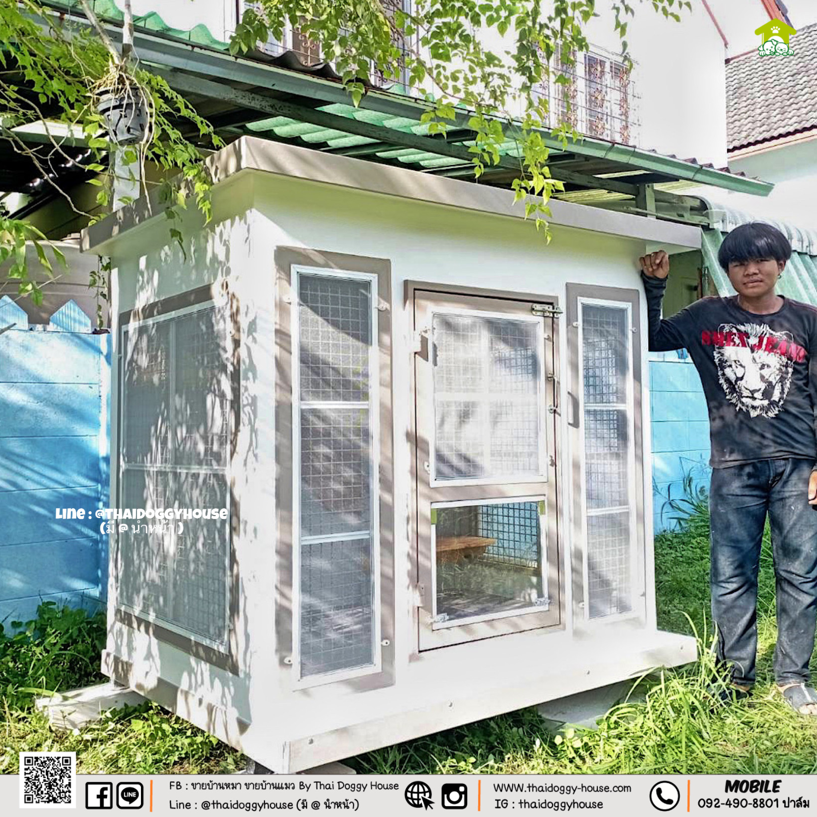 บ้านหมา บ้านแมว " 𝐁𝐎𝐗 𝐒𝐓𝐘𝐋𝐄 𝐁𝐘 𝐓𝐇𝐀𝐈 𝐃𝐎𝐆𝐆𝐘 𝐇𝐎𝐔𝐒𝐄 "