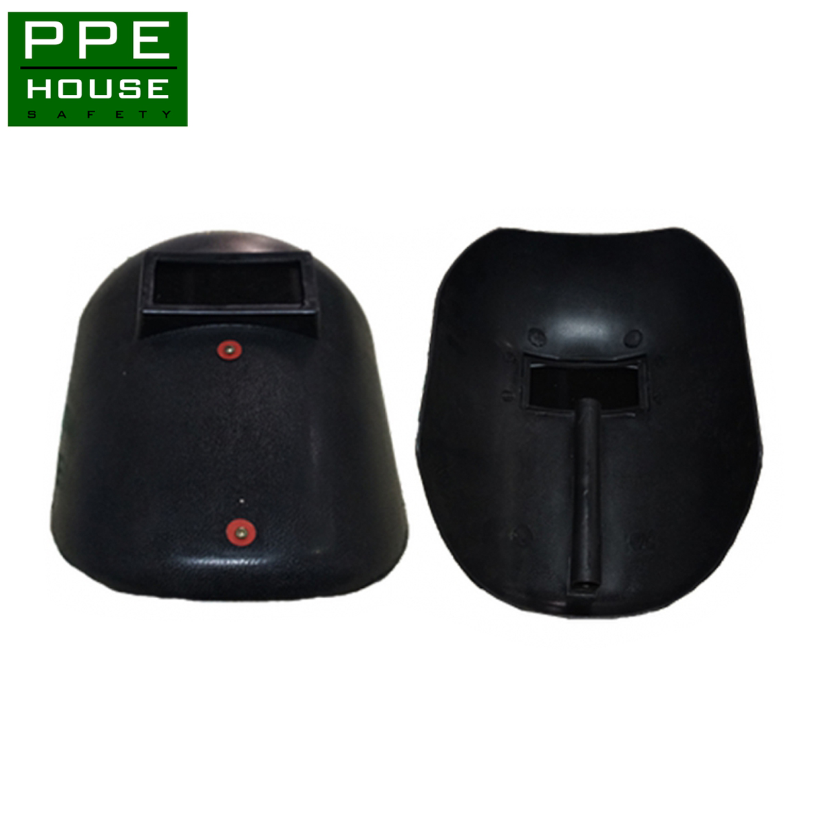 หน้ากากงานเชื่อมนิรภัย แบบมือจับสีดำ