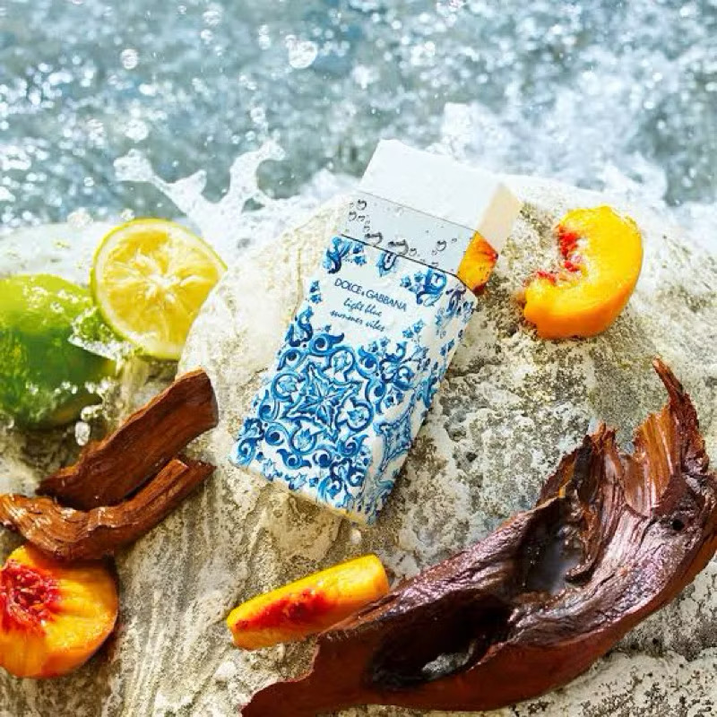น้ำหอม D&G Light Blue Summer Vibes wimen 100ml กล่องซีล