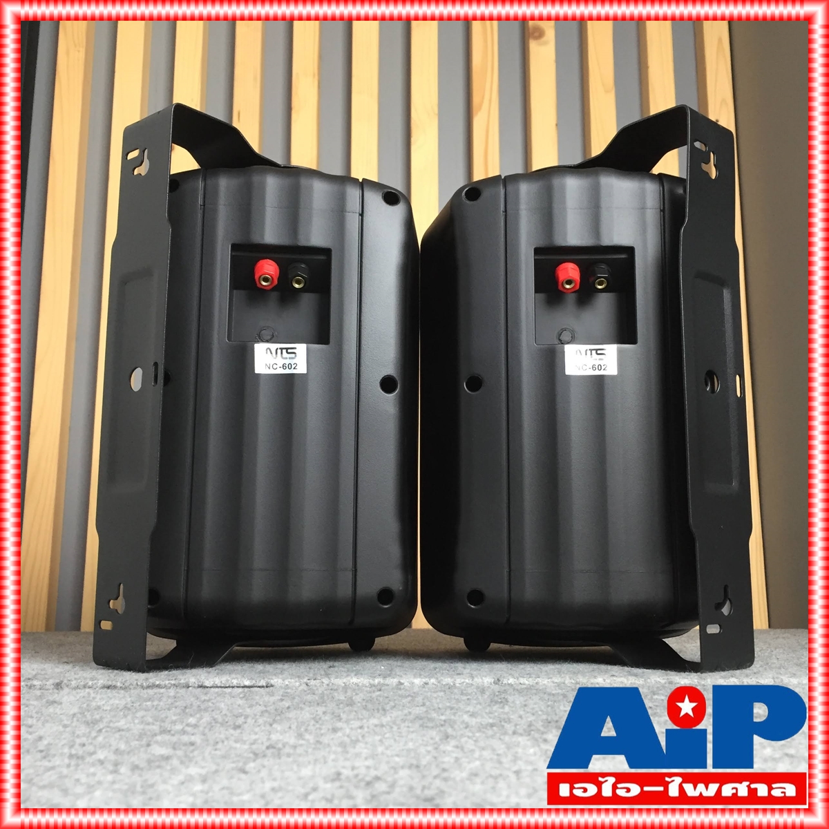 1คู่ NTS NC-602 ตู้ลำโพง 6นิ้ว ตู้ ลำโพง แขวน ลำโพงติดผนัง NC602 NC 602 งาน ห้องประชุม ห้องเรียน เอไอ-ไพศาล