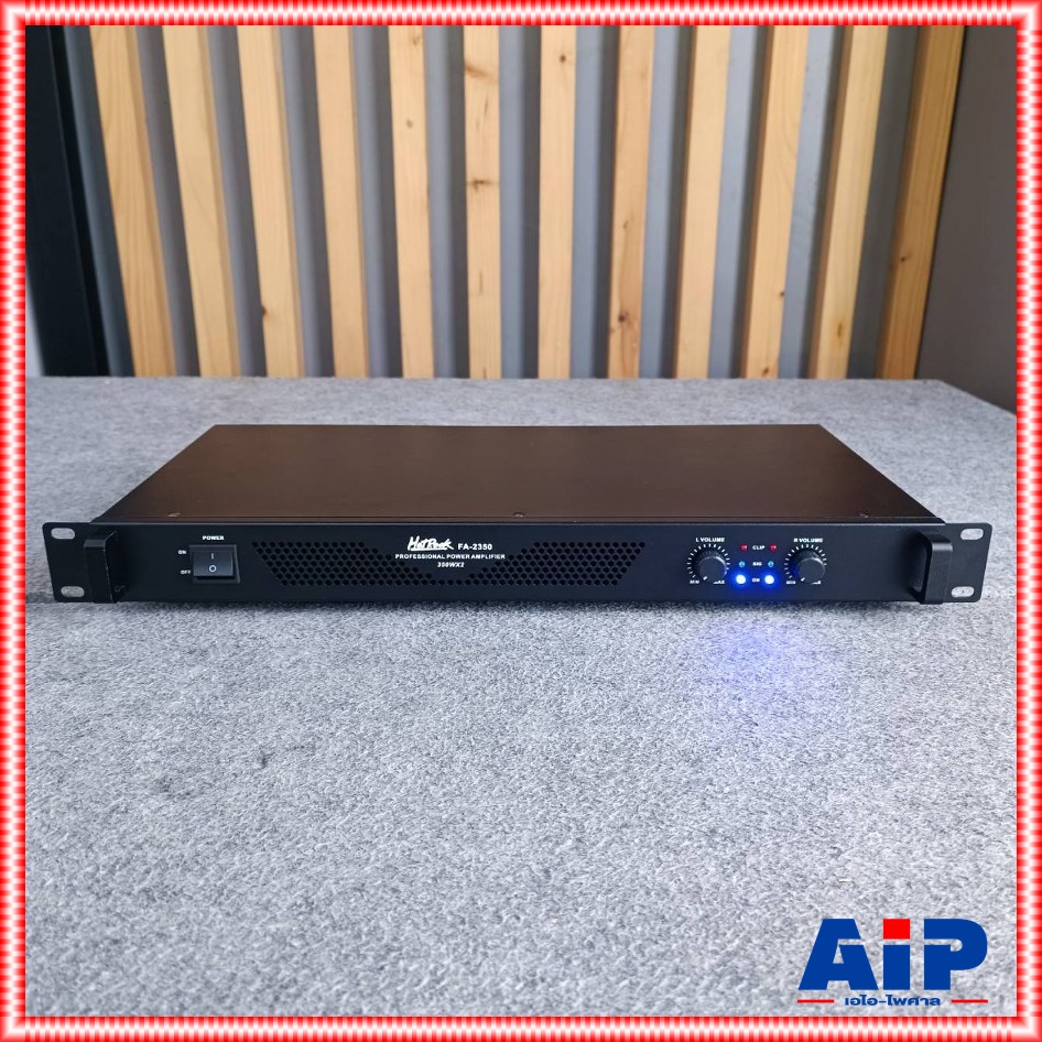 HOTROCK FA-2350 poweramp 1U 2ชาแนล พาวเวอร์แอมป์ แอมป์ขยายเสียง ซัพพลายแบบสวิทชิ่ง 2CH FA 2350 FA2350 เอไอ-ไพศาล