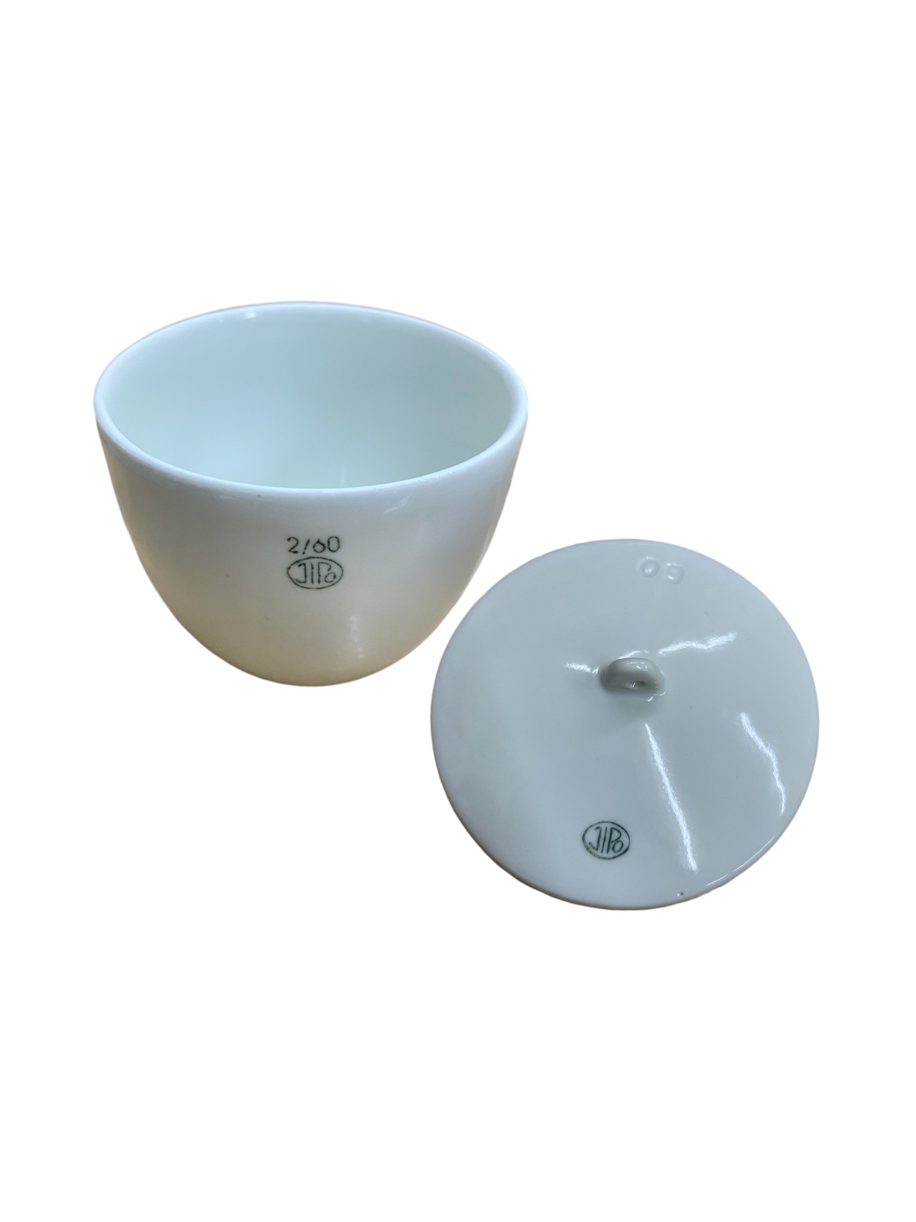 Crucible Porcelain ถ้วยเผากระเบื้องทนความร้อน 1000 องศา-Jipo Germany