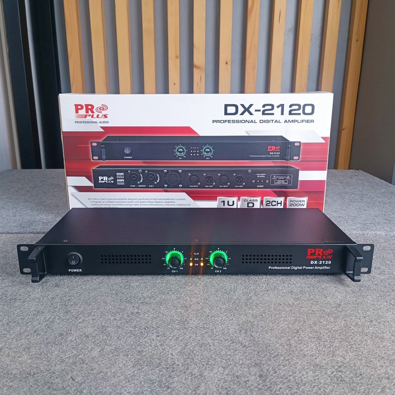 PROPLUS DX-2120 poweramp class d 1U Amplifier เครื่องขยายเสียง โปรพลัส DX 2120 DX2120 เอไอ-ไพศาล