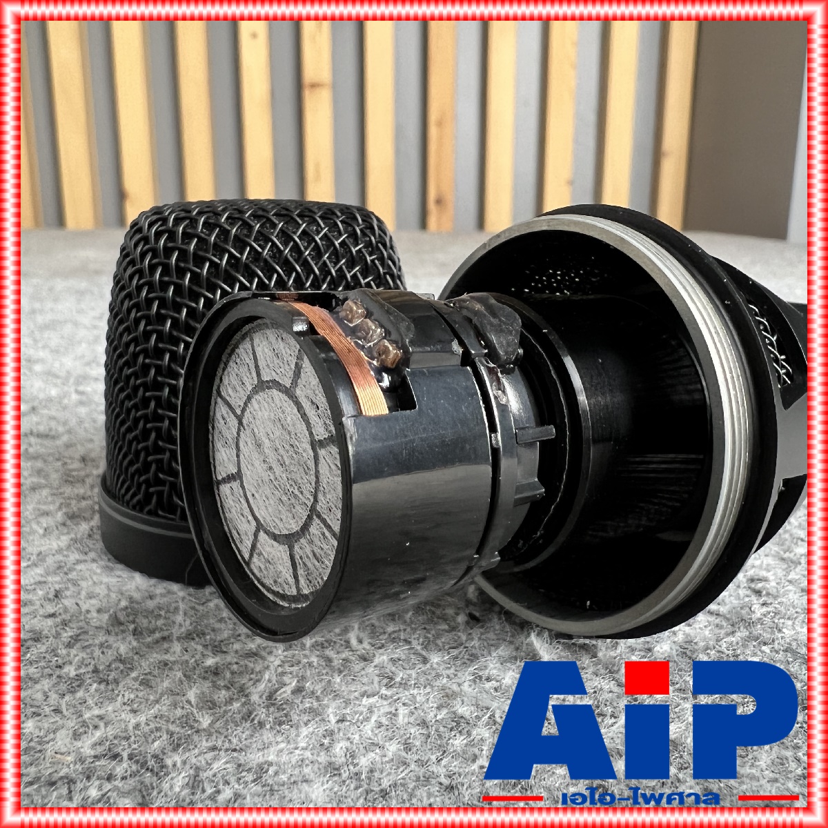 สีดำ MICROTECH PRO.II ไมค์สาย ไมค์โครโฟน พร้อมสาย5เมตร MICRO TECH PRO II ไมโครเทค ไมค์คาราโอเกะ ไมค์ ไมค์ร้องเพลง MICCROPHONE เอไอ-ไพศาล