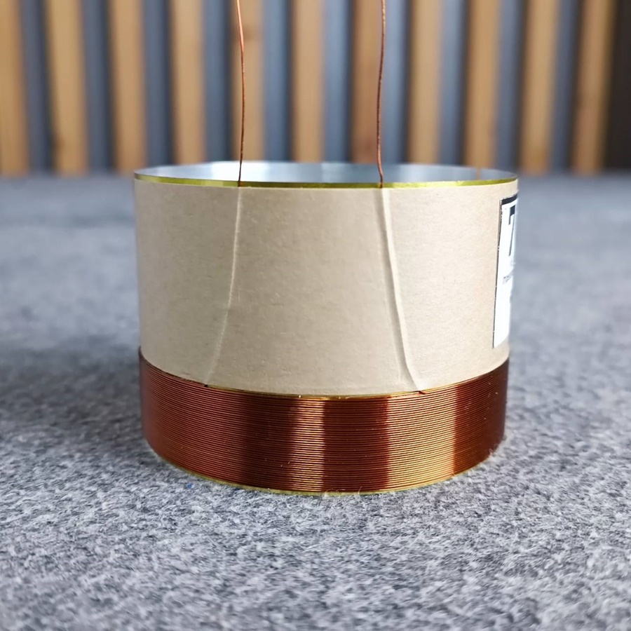 อลูมิเนียม วอยซ์ เบอร์70 อลูมิเนียม วอยซ์ทั่วไป วอยซ์เทียบเบอร์70 VOICE COIL วอยล์ ลำโพง ดอกลำโพง อะไหล่ลำโพง เอไอ-ไพศาล