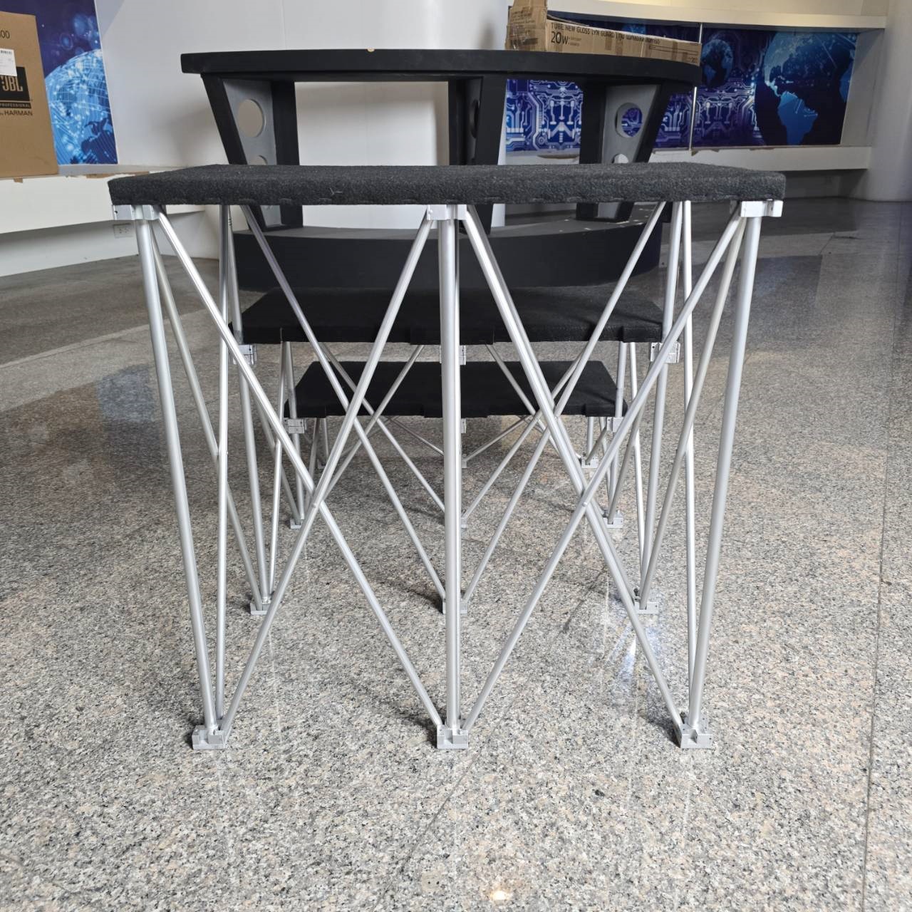 ลดล้างสต็อค บันได QUIKSTEP PRO 60x60 3ขั้นสูง63 บันไดพับสำเร็จรูป บันไดอเนกประสงค์ บันไดพับอเนกประสงค์ เอไอ-ไพศาล