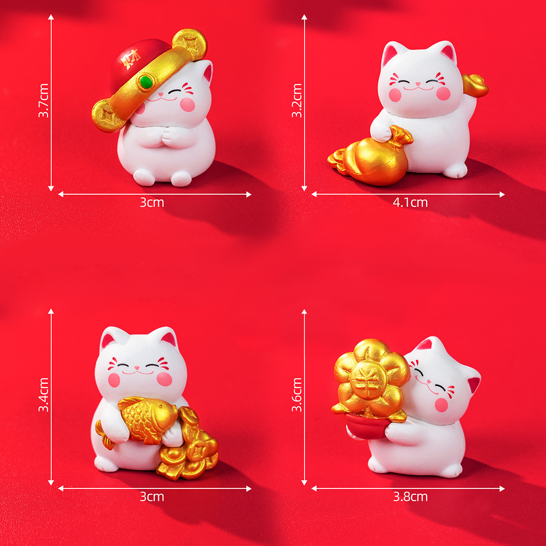 แมว 4 ชิ้น