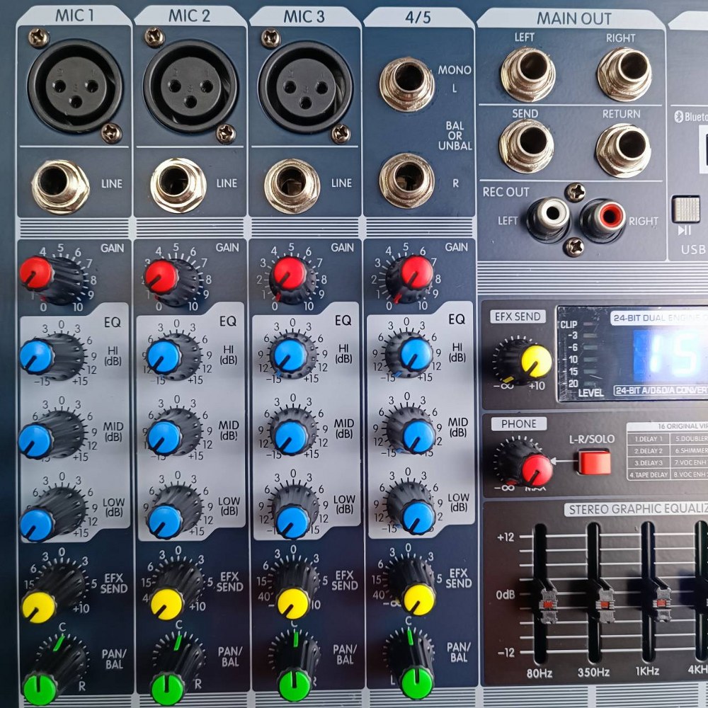 NTS PMX304 POWER MIXER เอ็นทีเอส PMX-304 PMX 304 เพาเวอร์ มิกเซอร์ POWERMIXER มิกมีแอมป์ ขับลำโพงได้เเลย เอไอ-ไพศาล