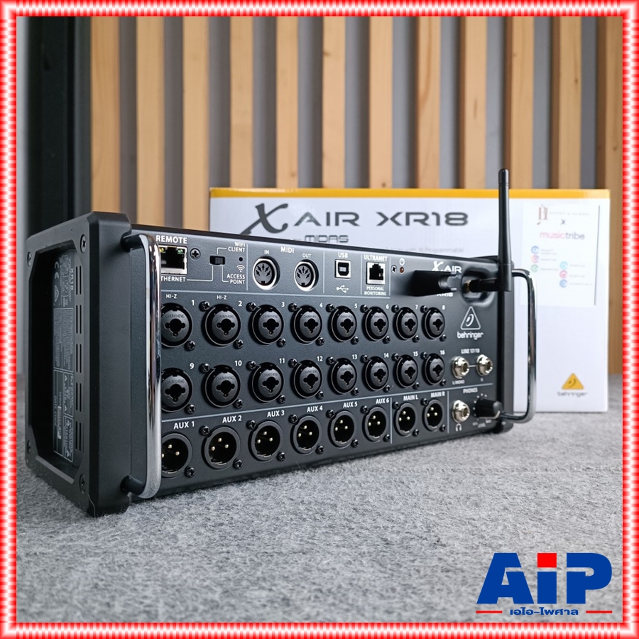 BEHRINGER ของแท้ X-Air XR18 Digital Mixer มิกซ์ดิจิตอล มิกเซอร์ เพาเวอร์มิกซ์ เครื่องเสียง ตัวปรับแต่งเสียง เอไอ-ไพศาล +++
