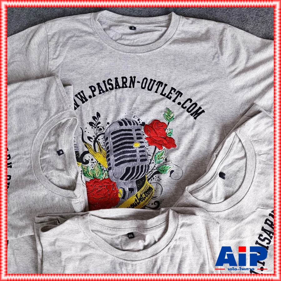 4ไซส์ให้เลือก เสื้อดอกไม้ PAISARN UOTLET Size S/M/L/XXL เสื้อยืด เสื้อยืดไพศาล เอไอ-ไพศาล