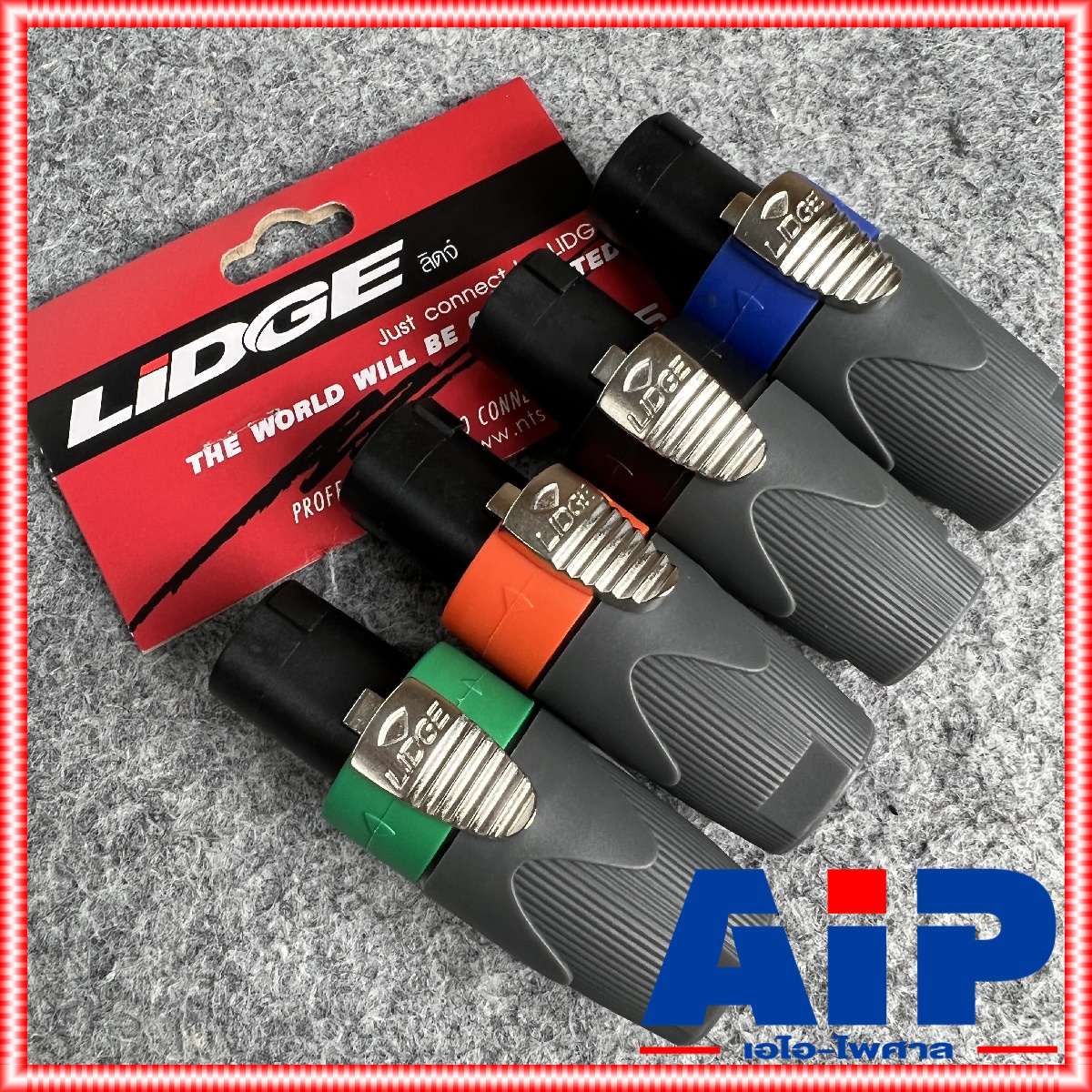 มี4สีให้เลือก LIDGE YM122A SPEAKON ปลั๊กลำโพง หัวspeakon YM122 YM 122 YM-122 สเปคคอน สเปคค่อนลำโพง สเปคค่อน speakon YM-122A YM 122 A YM 122A
