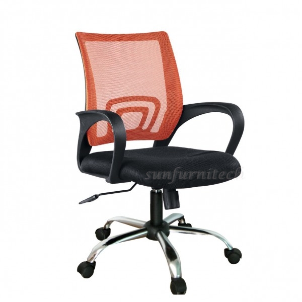 เก้าอี้สำนักงาน, เก้าอี้ทำงาน, เก้าอี้สำนักงานเบาะหุ้มผ้า พนักพิงตาข่าย VC รุ่น VC-920