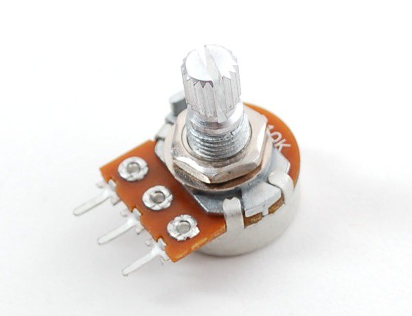 โวลลุ่ม, B1K,2K,5K10K 20K 50K 100K 200K 500K 1Mohm Potentiometer (3pin) 15mm