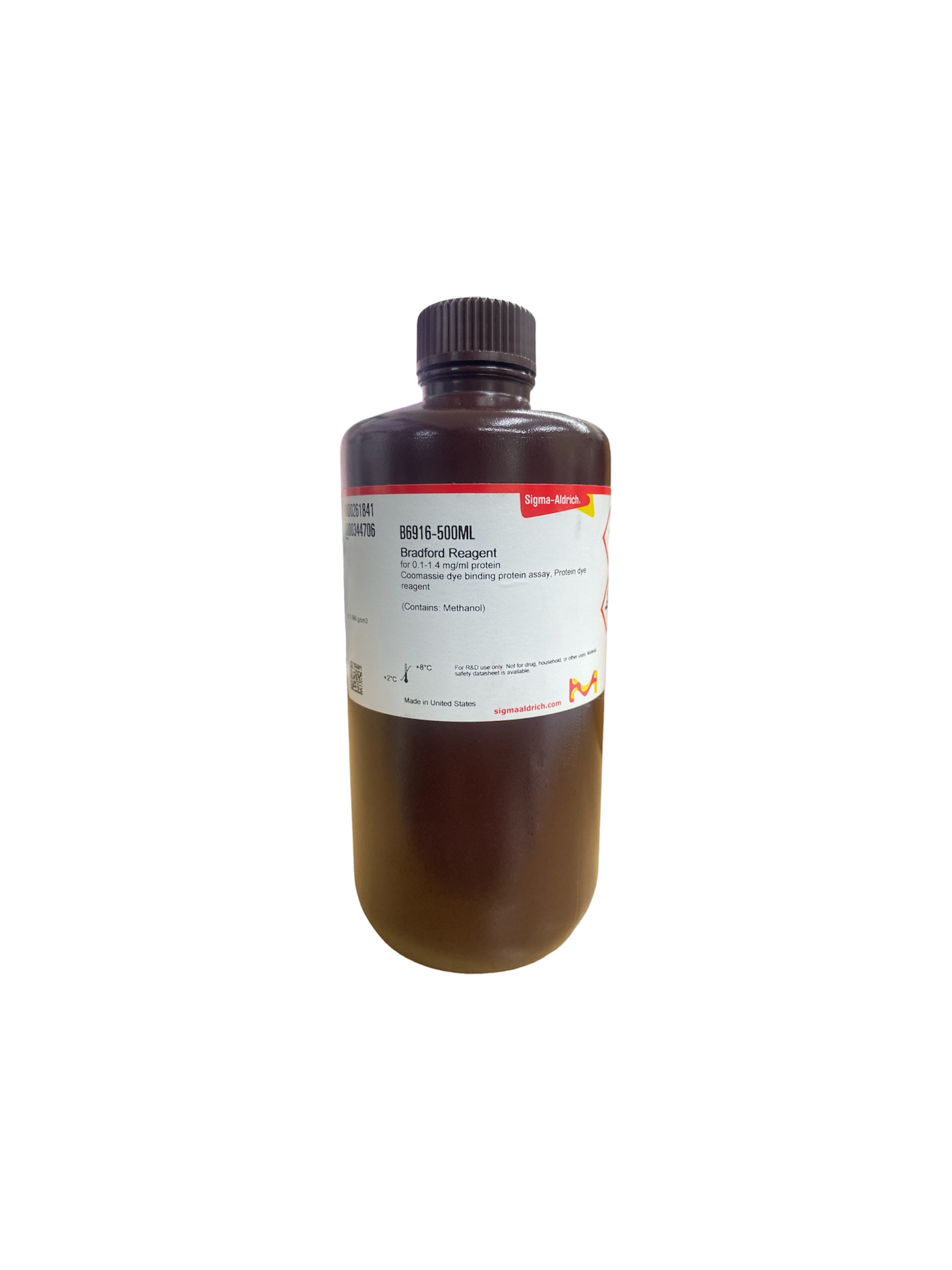Bradford Reagent 500 ml -sigma alrich B6916