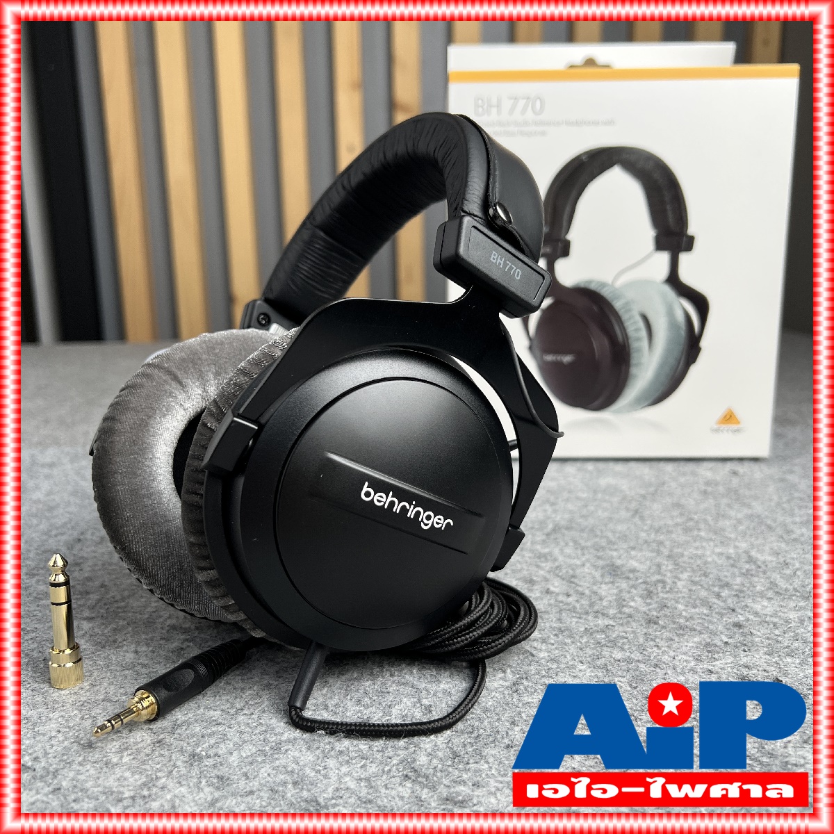 BEHRINGER BH-770 หูฟัง HEADPHONE BH 770 BH770 หูฟังBH 770 หูฟังBEHRINGER หูฟังแบบครอบหู หูฟังครอบหู เอไอ-ไพศาล +++