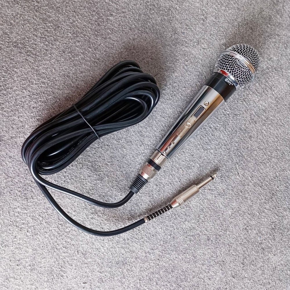 NPE SM-565 ไมค์สายด้ามสีเงิน ไมโครโฟน ไมค์สาย Dynamic ไมค์สาย พร้อมสาย SM 565 เอ็นพีอี SM565 เอไอ-ไพศาล