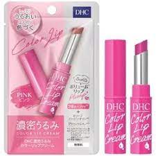 DHC Dense Urumi Color Lip Balm ลิปครีมบำรุงปากสีชมพู สูตรน้ำมันมะกอกและรกแกะมอบความแวววาวและวอลลุ่ม