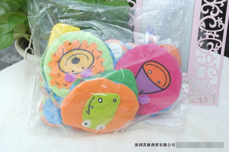 CH911 ของเล่นผ้าหนังสือผ้ายางกัดมุมแขวนเปลหรือรถเข็น เล่มละ