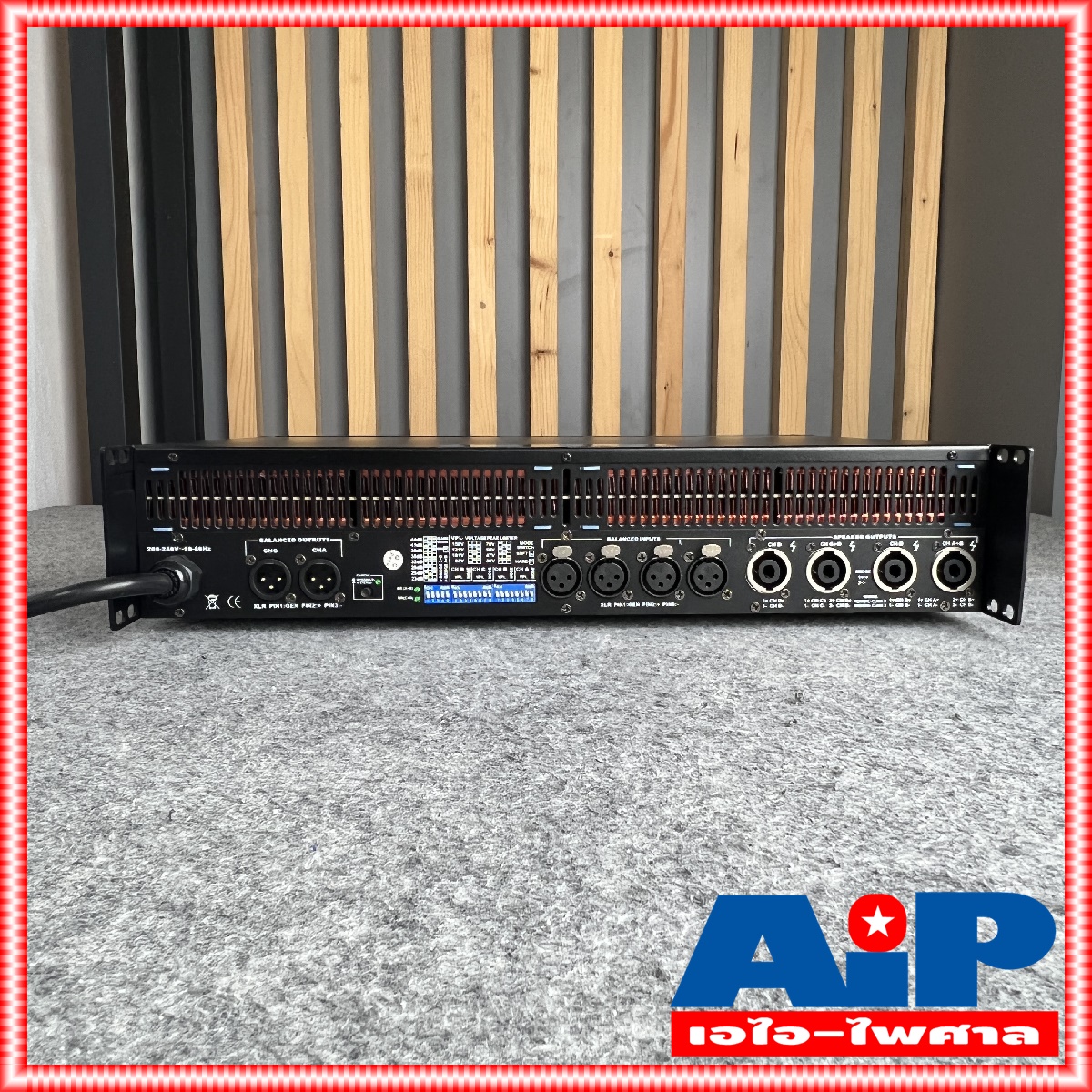 PROEUROTECH FP-10000Q POWERAMP4CH เพาเวอร์แอมป์4ช่อง เพาเวอร์ เครื่องขยายเสียง แอมป์ FP10000Q FP 10000Q เอไอ-ไพศาล