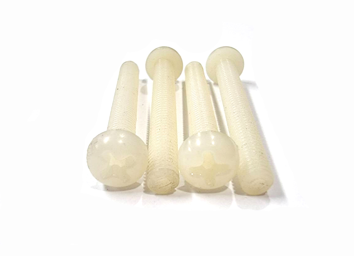 สกรูพลาสติก (ราคาต่อ1ชิ้น)(มีหลายขนาด) น็อตยึดปีก น็อตพลาสติก