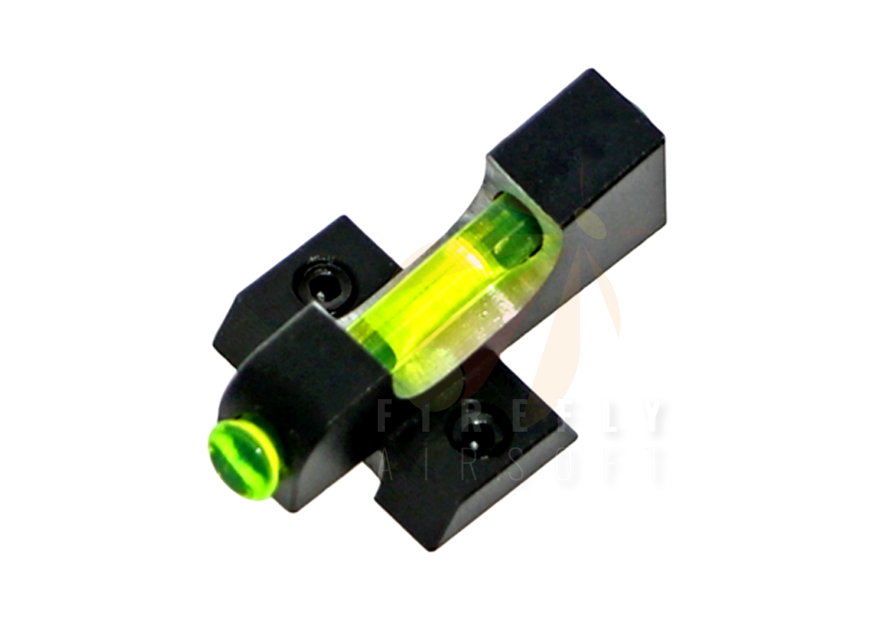 CowCow Technology CNC Aluminum Fiber Optic Front Sight (Model: TM Hi-Capa Pistols)