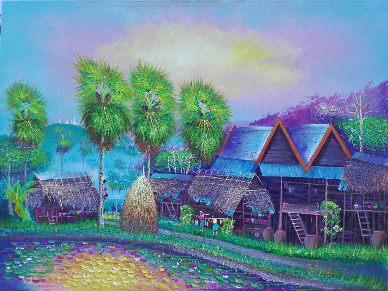 วิวบ้านนา