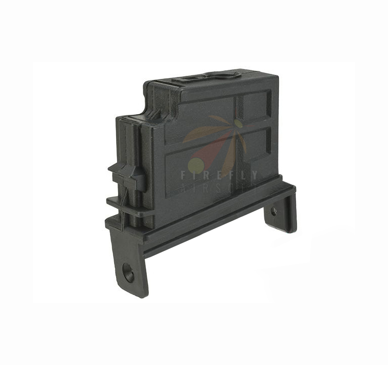 Angel Custom Magazine Adapter for Firestorm / Thunderstorm Airsoft AEG Drum Magazines (Model: G36 / Black)