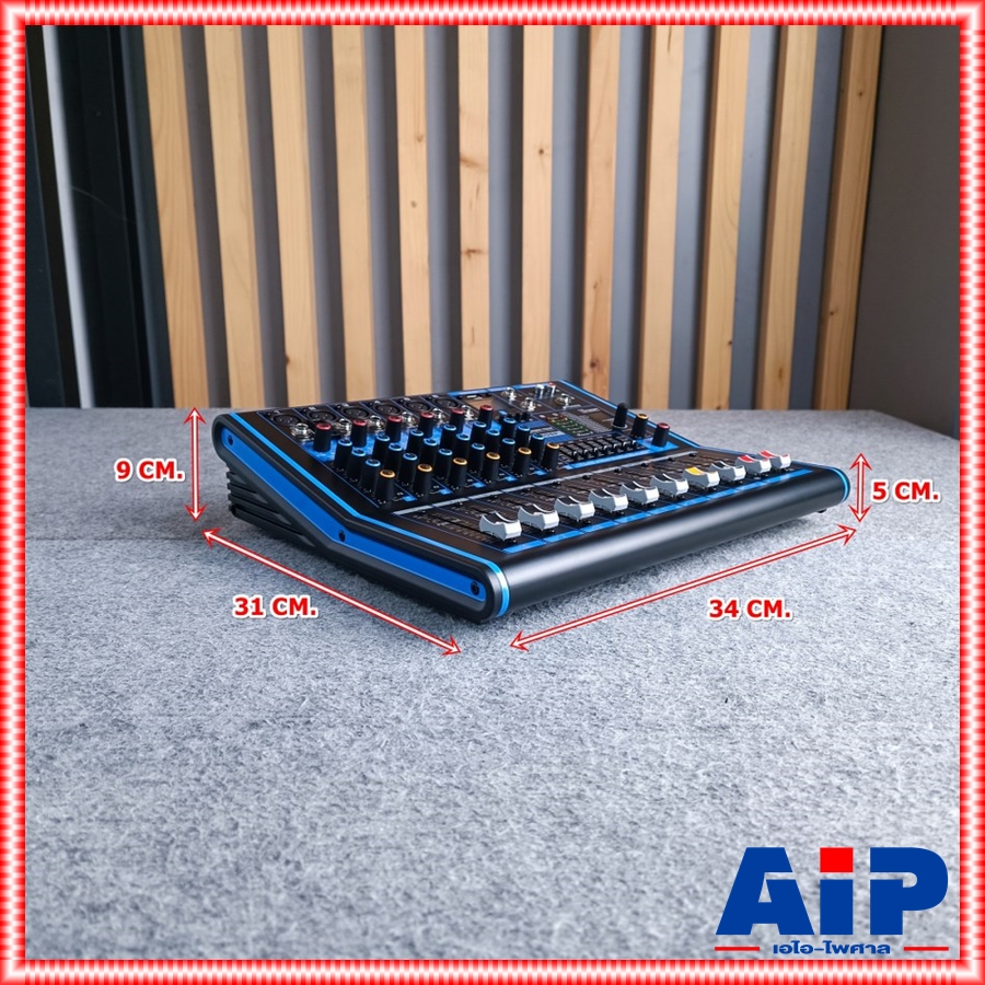 PROEUROTECH XP-6DSP MIXER มิกซ์ มิกเซอร์ XP6DSP เครื่องเสียง XP 6DSP MIX มิกเซอร์6ช่อง เอไอ-ไพศาล