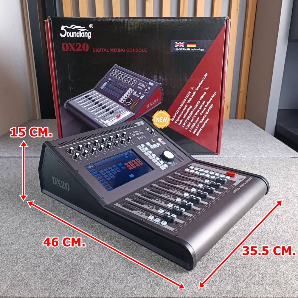 SOUNDKING DX-20 DIGITAL MIXER มิกเซอร์ ดิจิตอล SOUND KING DX 20 DX20 เอไอ-ไพศาล +++