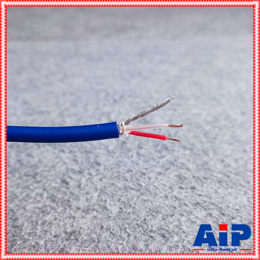 สีน้ำเงิน ขด15เมตร DYNACOM JSL-021 สายไมค์STสีน้ำเงิน 6MM ขด15เมตร สายไมค์ สายไมค์สเตอริโอ JSL021 JSL 021 เอไอ-ไพศาล