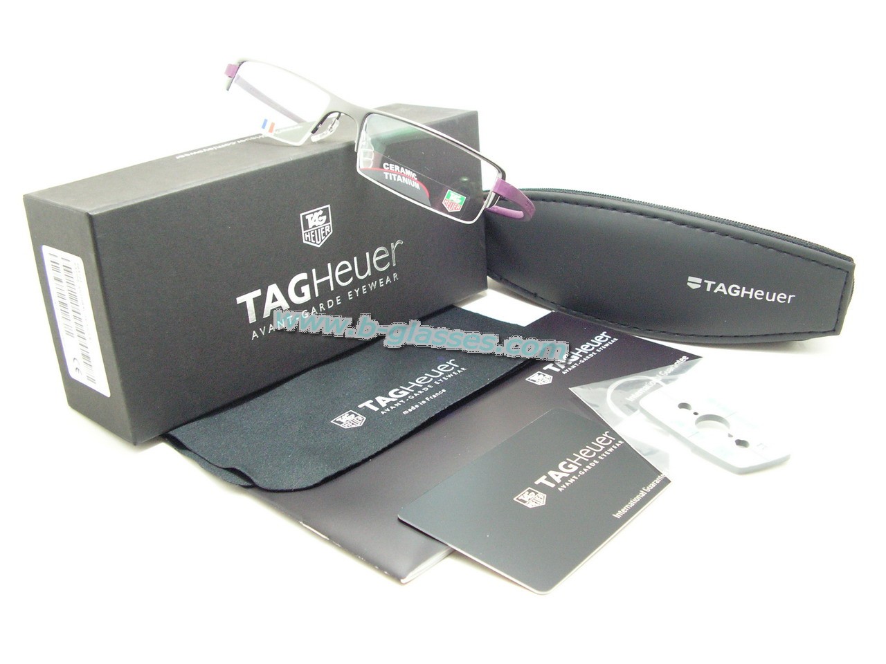 หมดแล้วค่ะ+++กรอบแว่นสายตา Tag Heuer (Titanium) !!!ไฮโซสุดๆอยู่แล้วค่ะแบรนด์นี้ ของแท้และถูกที่สุด ส่งตรงจากUS.ค่ะ