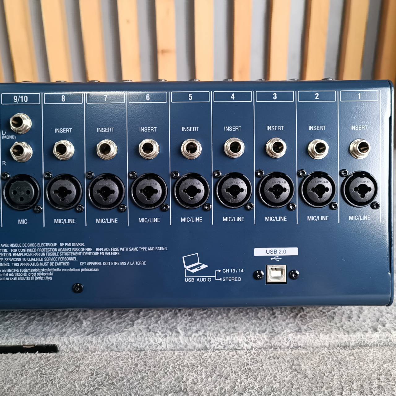 PROEUROTECH SQ-16FX MIXER มิกเซอร์ เอฟเฟคแท้ เครื่องปรับแต่งเสียง โปร ยูโรเทค SQ 16FX SQ16FX เอไอ-ไพศาล