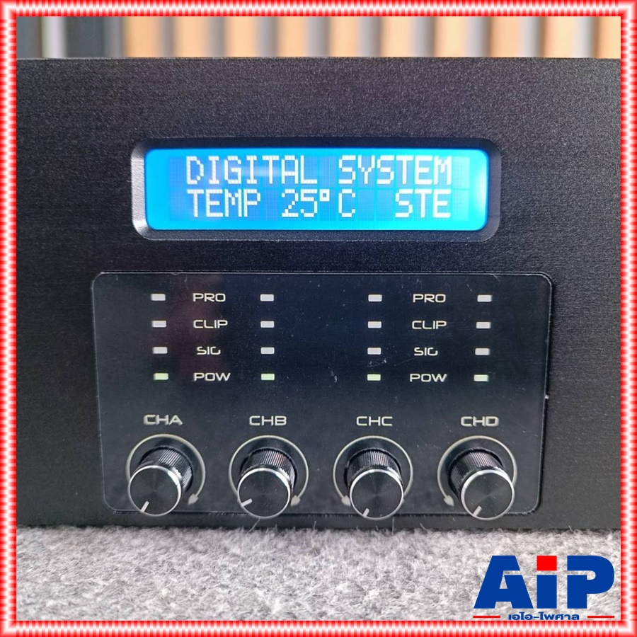 MICROTECH GM4-1500D poweramp เพาเวอร์แอมป์ 4 แชนแนล ไมโครเทค เครื่องขยายเสียง GM4 1500D GM41500D GM 4 1500 D เอไอ-ไพศาล