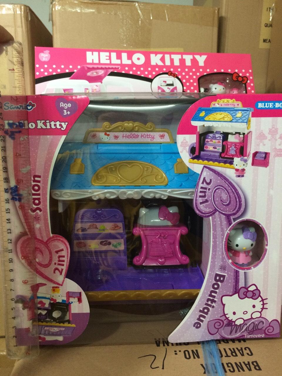 004649 คิตตี้เมจิกเทิร์นโอเวอร์ฟร้านทำผม ทำได้ 2 แบบ ลิขสิทธิ์ถูกต้อง