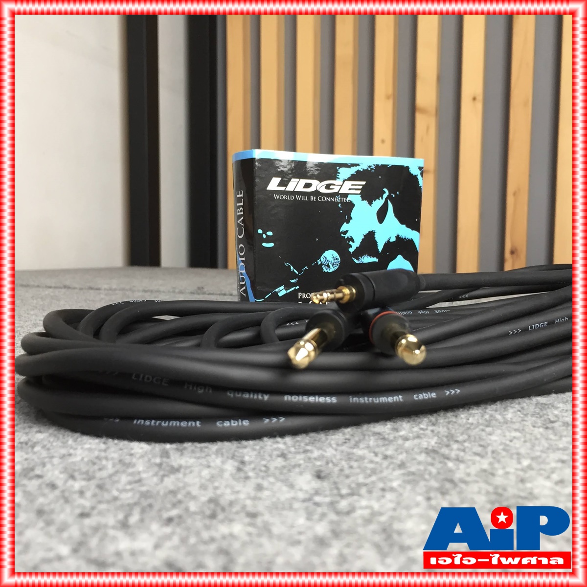 10เมตร LIDGE YM 360 สายP.TR-ST-MICx2 สาย10เมตร YM-360 YM360 สายสัญญาณ TRS โฟนโมโน รุ่น YM-360 ยี่ห้อ NTS สายเสียงจากโน๊ตบุ๊คเข้ามิกเซอร์